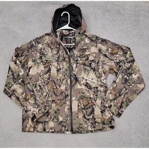 Wrangler Hunter ATG Camo Jacket Mens Medium Regular Fit Packable Hood